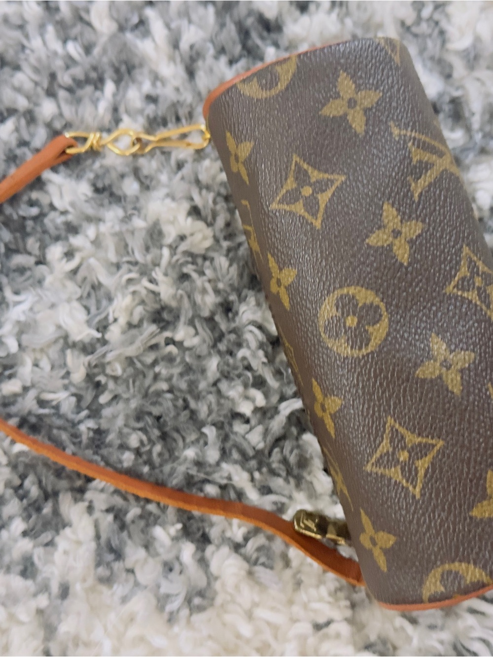 Louis Vuitton Brown Monogram Mini Papillon Shoulder Bag - Picture 5 of 10